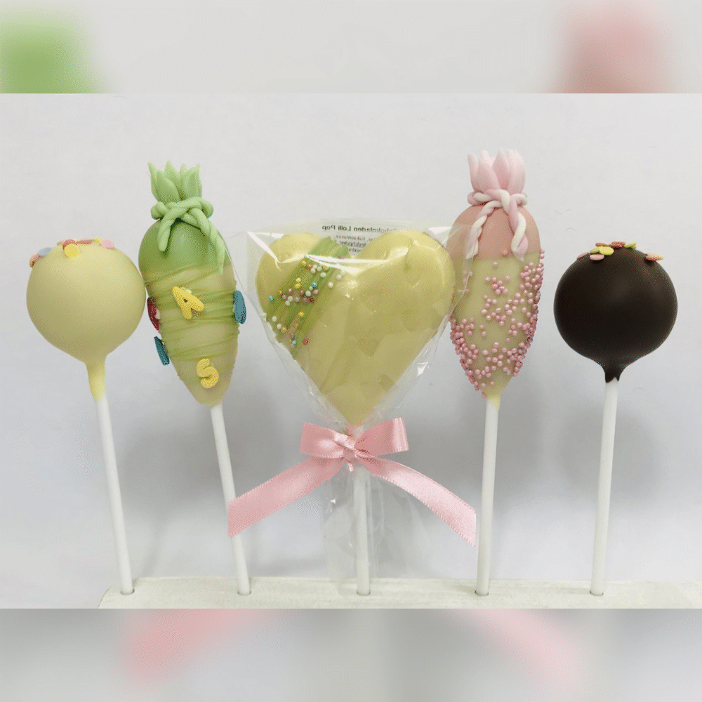 Einschulungs-Box 4 Cake Pops + Herz-Lolli Einschulungs-Box 4 Cake Pops + Herz-Lolli
